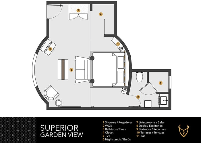Superior Garden View layout