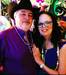 Team members Larry and Deb